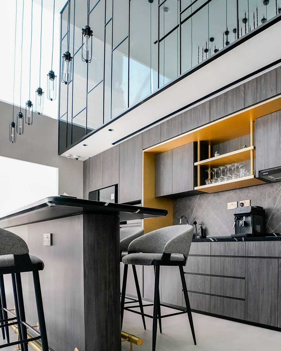 Communal kitchen in ST Signature Tanjong Pagar hotel Singapore