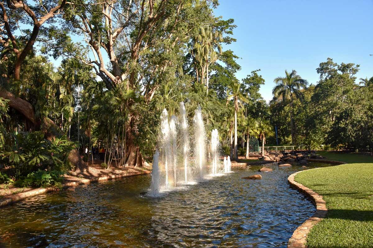 George Brown Darwin Botanic Gardens in Darwin Australia