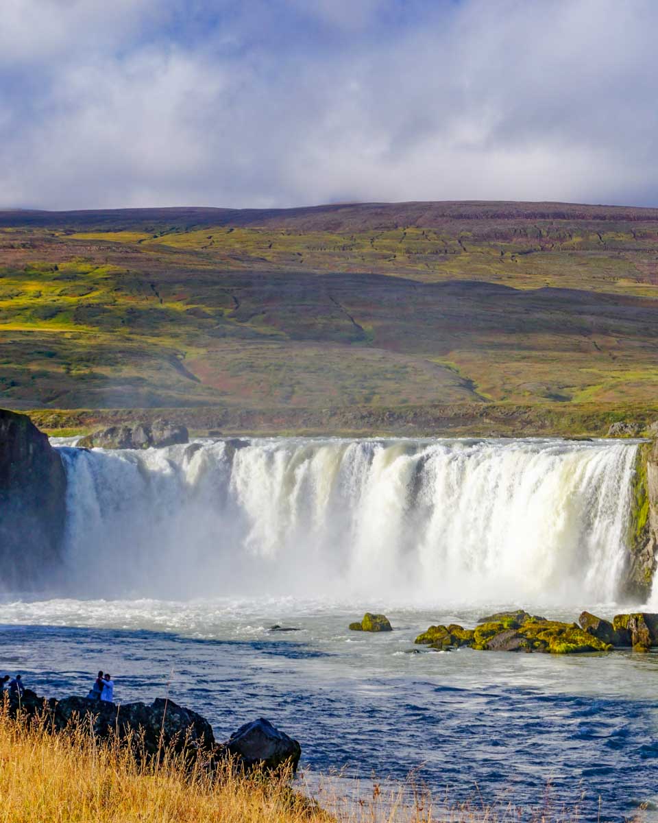 Goðafoss Waterfall aka the waterfall of the gods seen on a tour from Akureyri, Iceland (2)