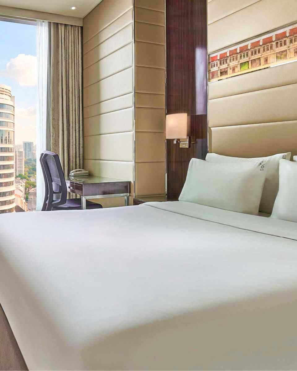 guest room in Holiday Inn Singapore Little India