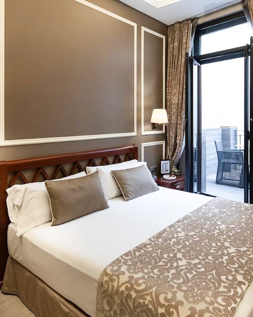 Hotel room at Catalonia Las Cortes in Madrid copy