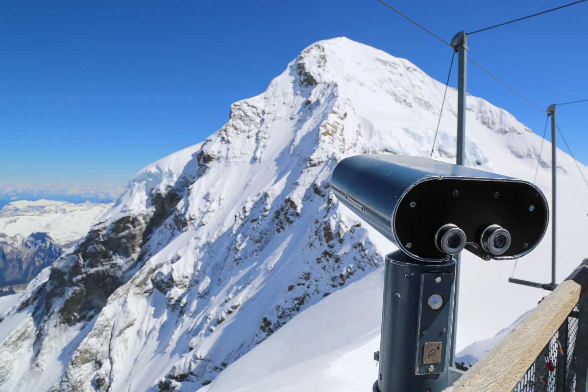 Jungfraujoch-in-the-Swiss-Alps-Switzerland-on a tour from Grindelwald