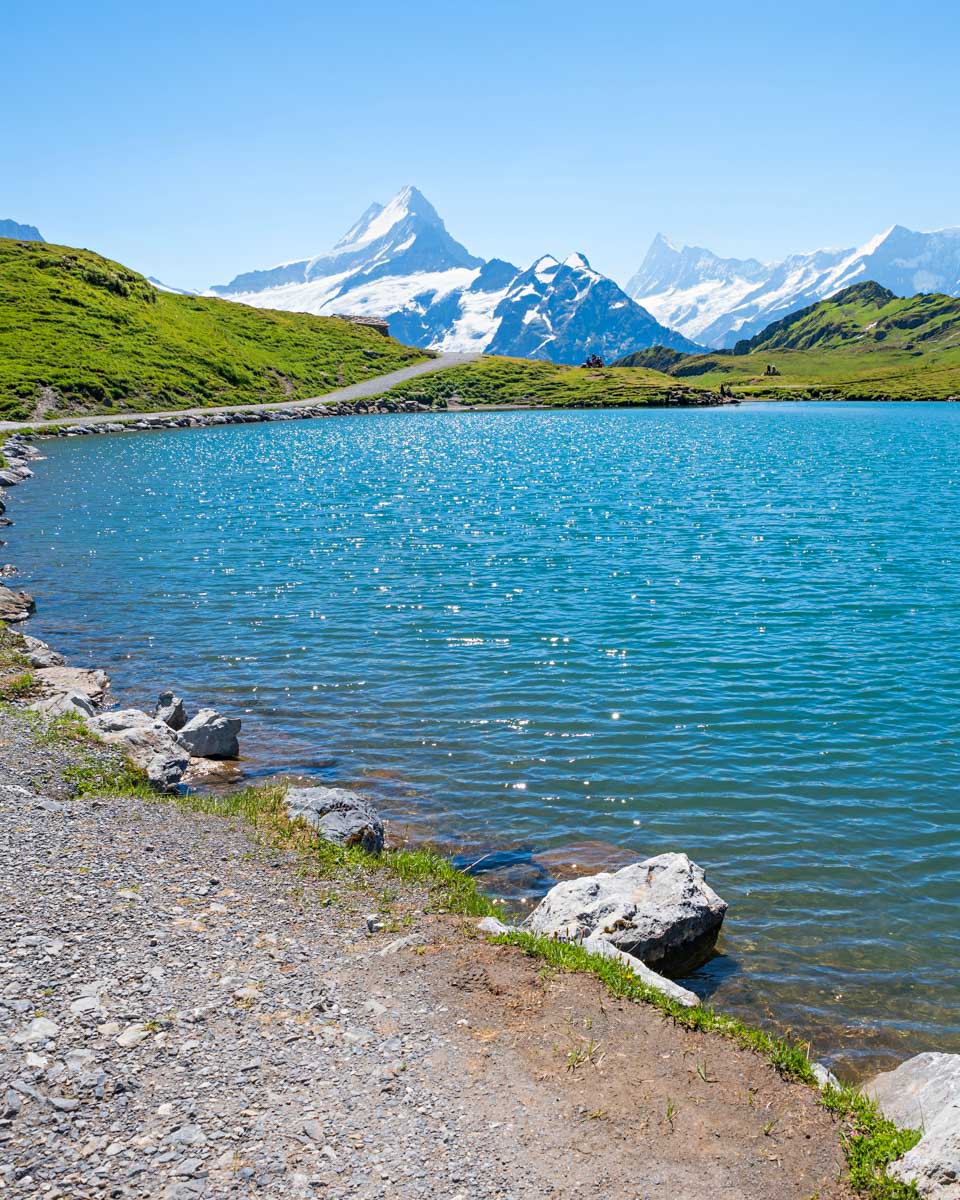 Lake Bachalpsee near Grindelwald Switzerland 2