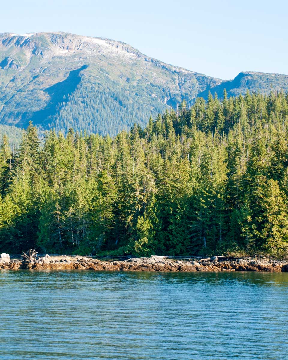 Mahoney Lake in Tongass National Forest seen on a tour from Ketchikan Alaska