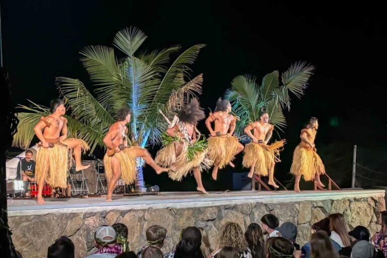 Men perform at the Mauka Warriors Luau on Oahu, Honolulu, Hawaii (21)