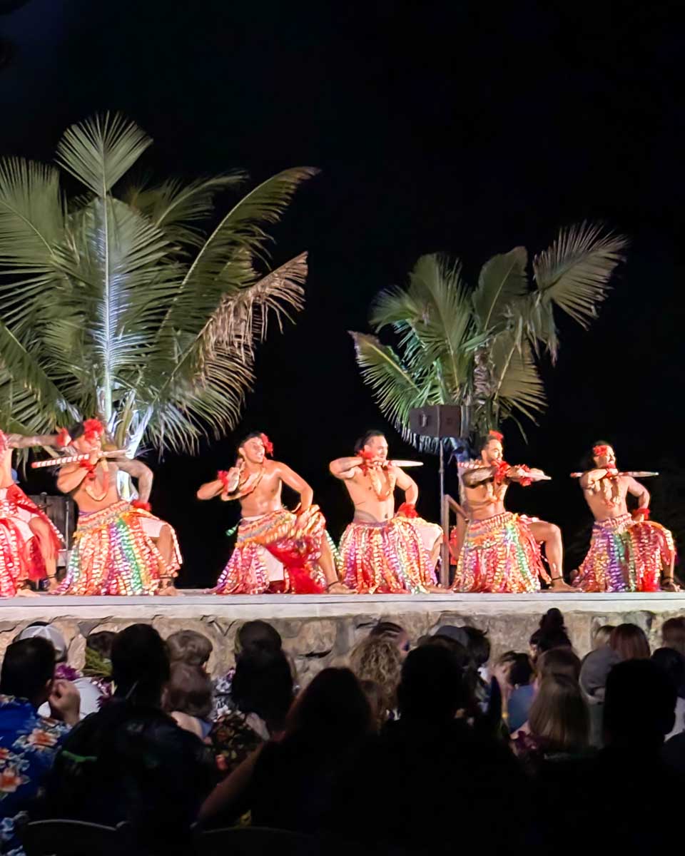 Men perform at the Mauka Warriors Luau on Oahu, Honolulu, Hawaii (26)