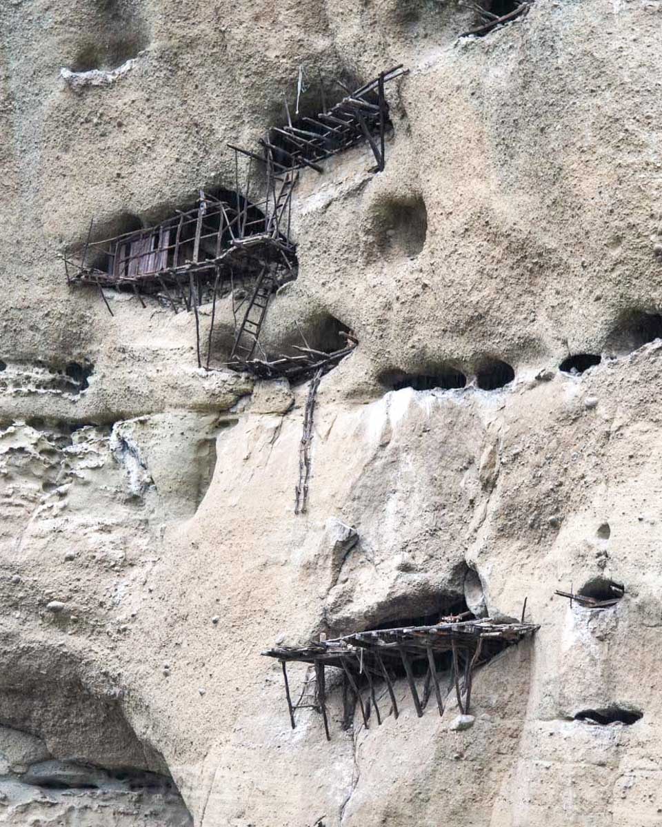 Meteora Monasteries Hermit Caves seen on a tour from Aethens Greece