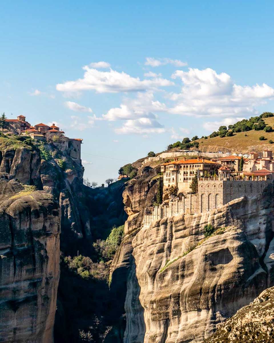 Meteora Monasteries on a tour from Athens Greece