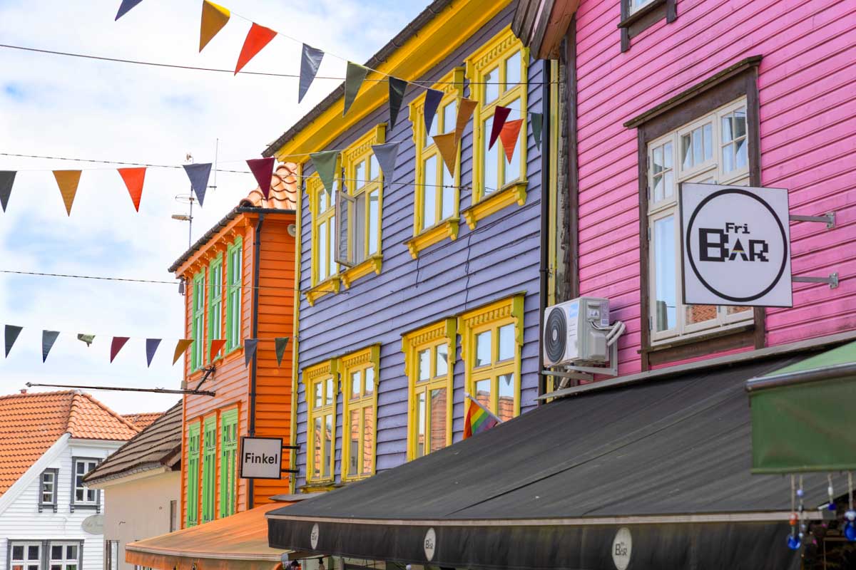 Øvre Holmegate in Stavanger, Norway