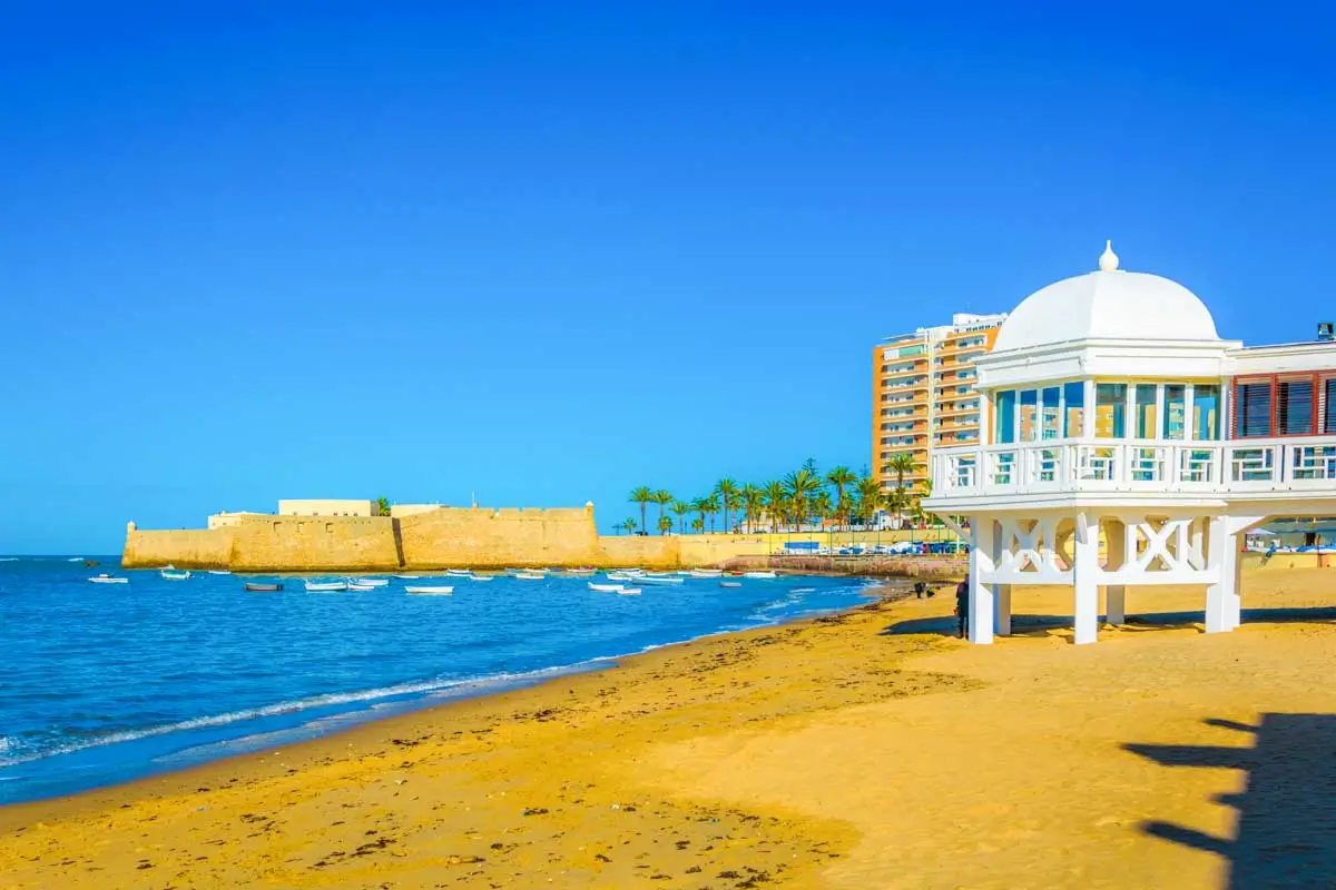 Playa de La Caleta in Cadiz Spain 3
