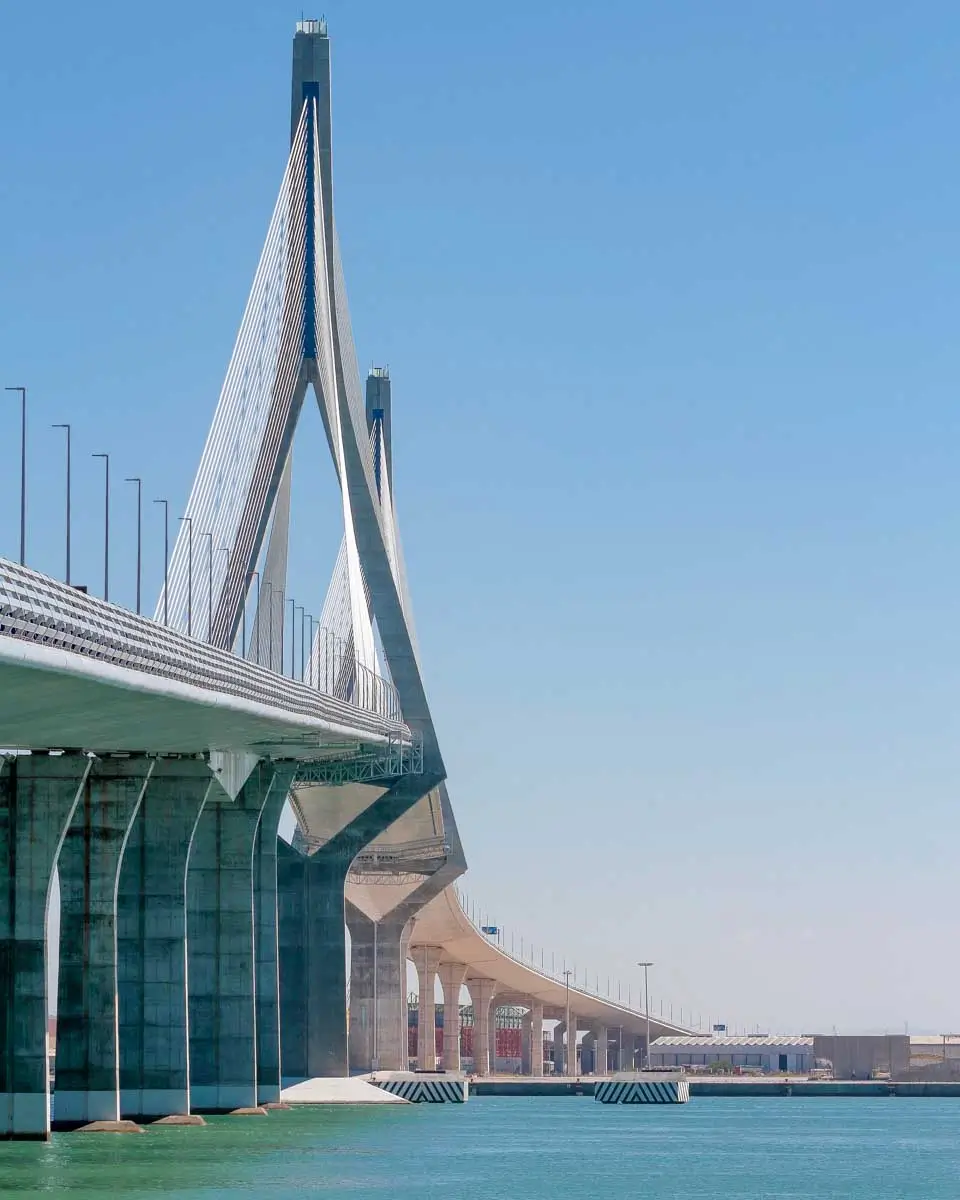 Puente de la Constitución de 1812 in Cadiz Spain