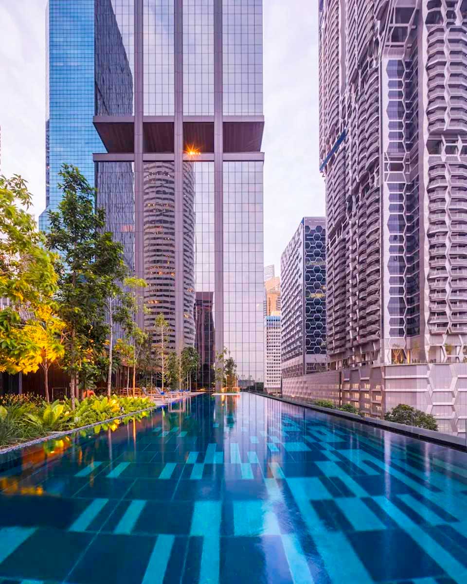 Rooftop pool at Dao by Dorsett AMTD Singapore