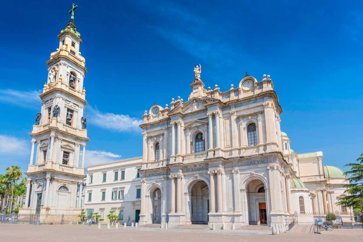 Santuario della Beata Vergine Maria del Santo Rosario di Pompei in Pompeii Italy