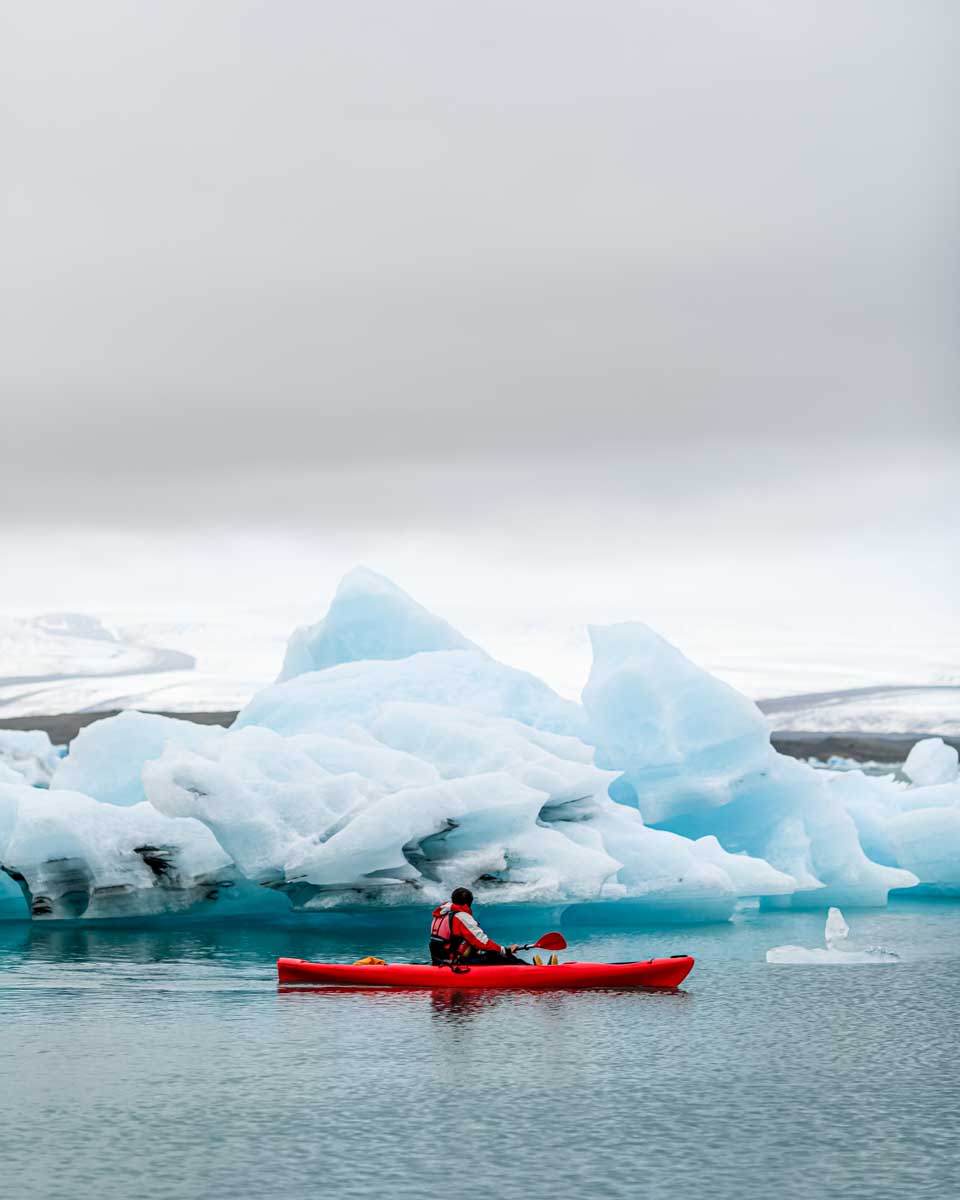 Sólheimajökull Glacier Lagoon seen on a kayaking tour from Vik, Iceland (3)