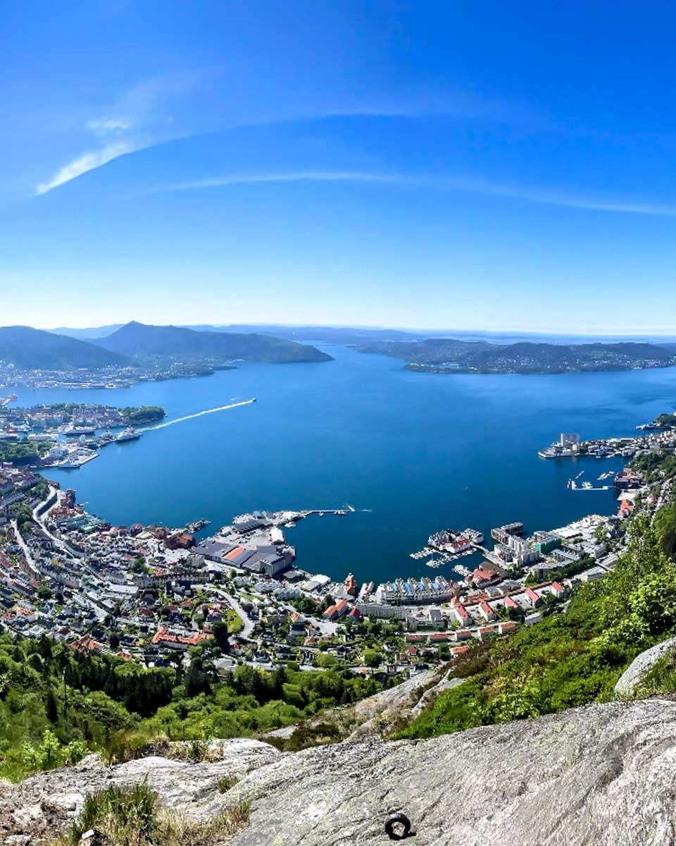 Stoltzekleiven viewpoint in Bergen Norway (2)