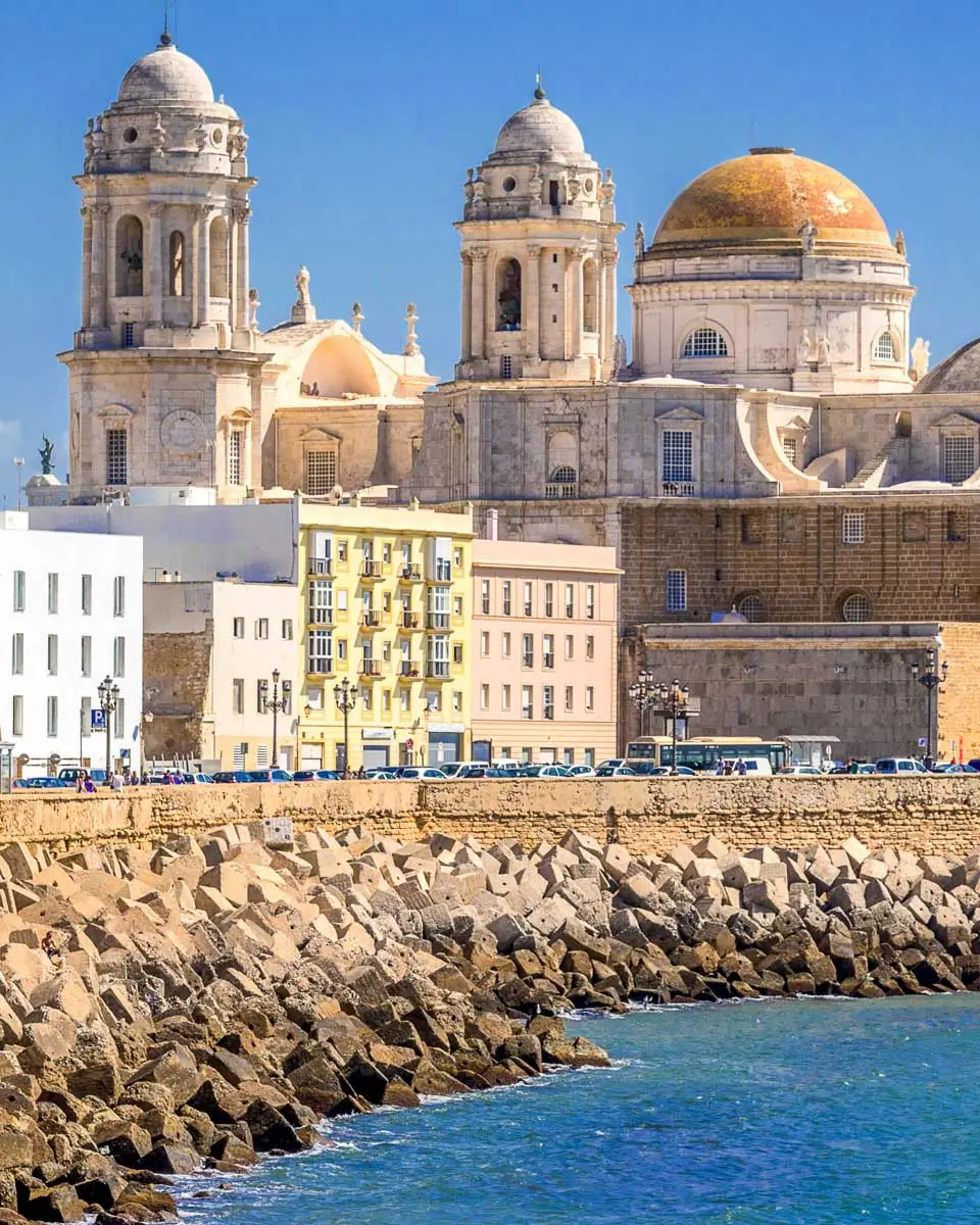 The Cadiz Cathedral in Cadiz Spain