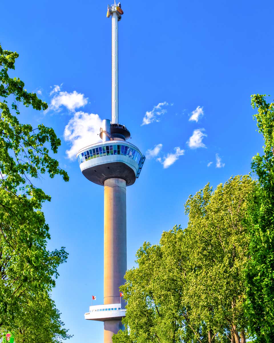 The Euromast Tower in Rotterdam