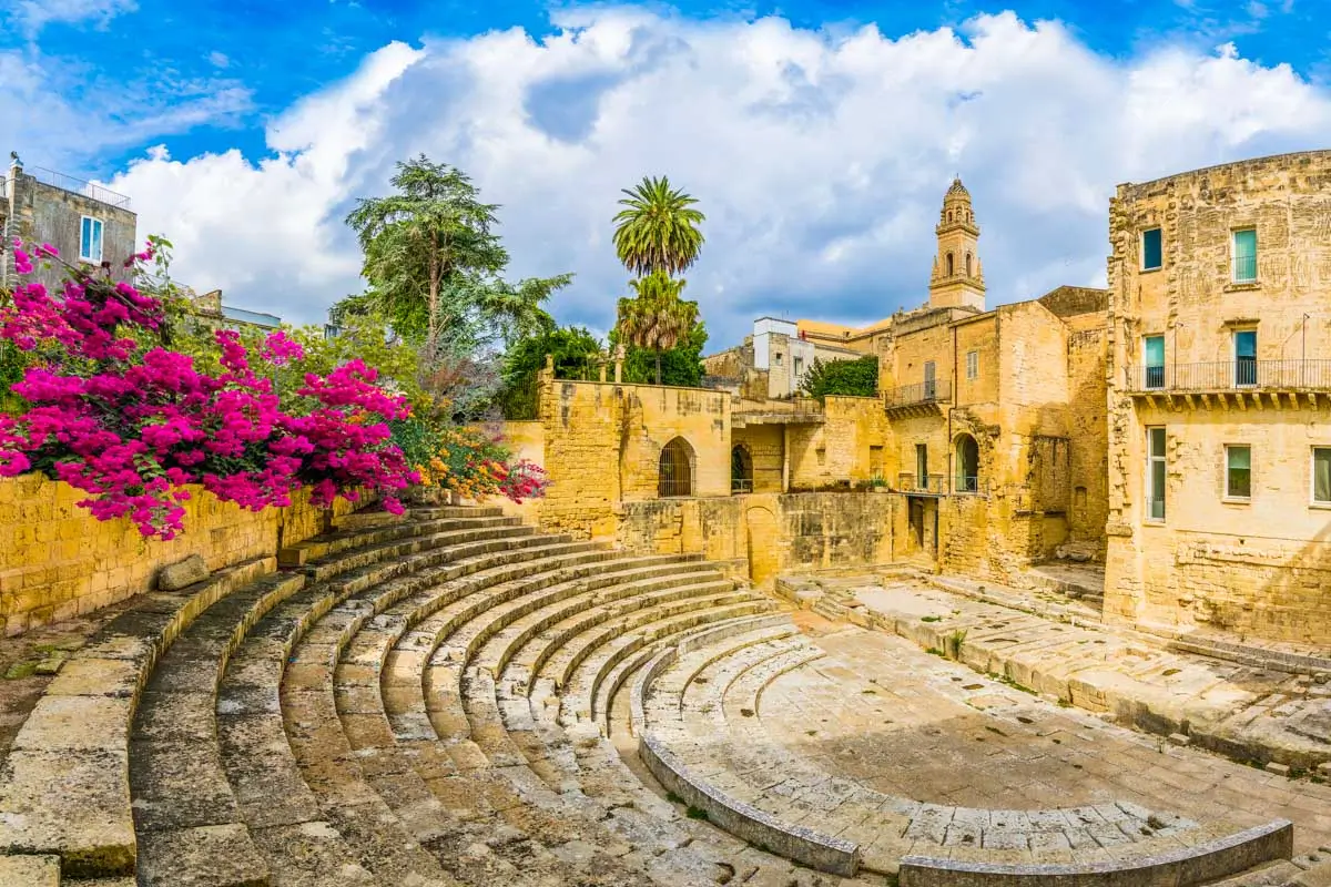 The Roman Amphitheater in Lecce Italy (1)