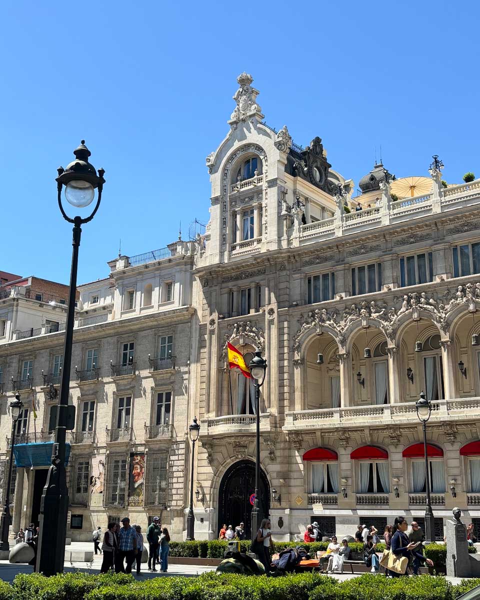 The San Fernando Fine Art Royal Academy in Madrid