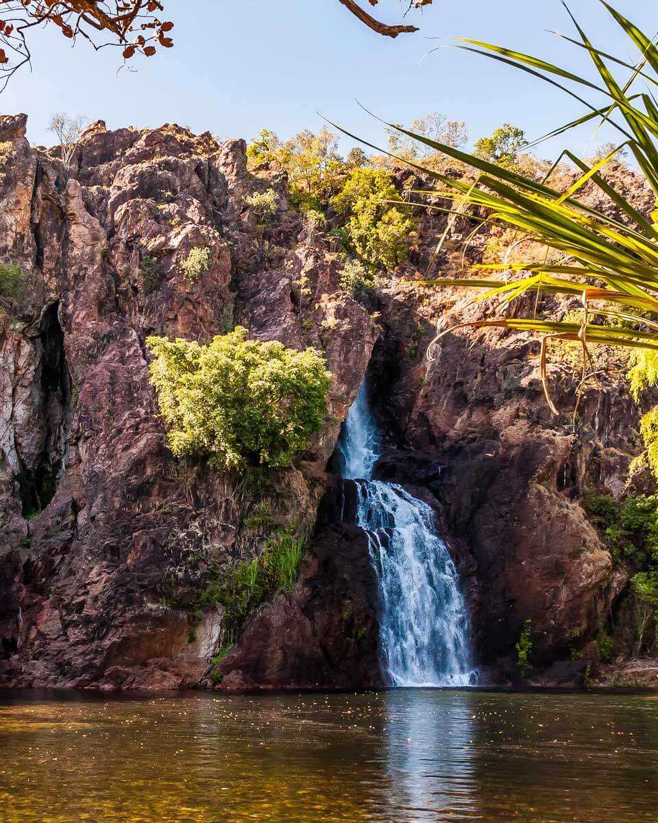 The Wangi Falls, Litchfield National Park close to Darwin Australia
