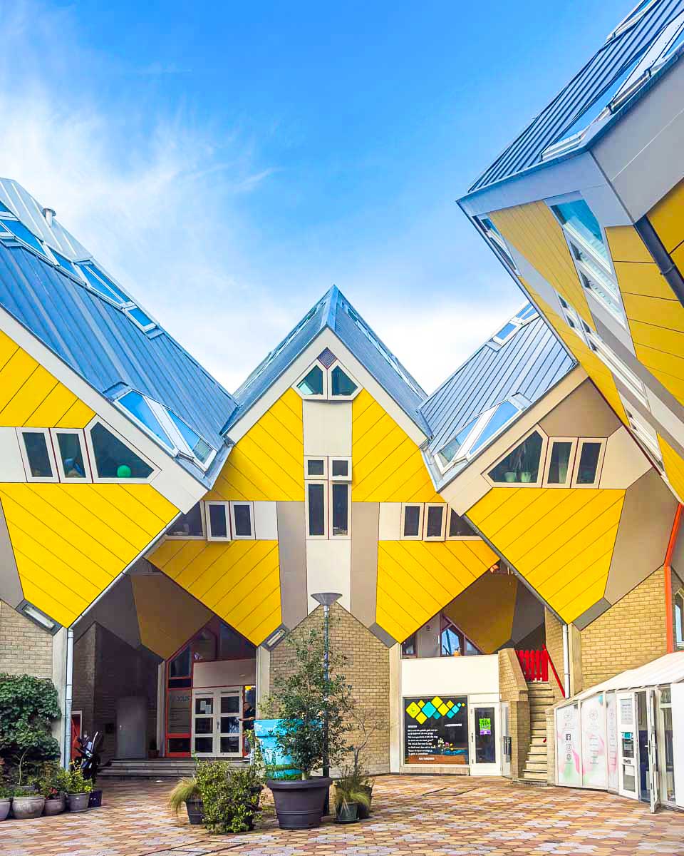 The-iconic-Cube-Houses-of-Rotterdam-Netherlands