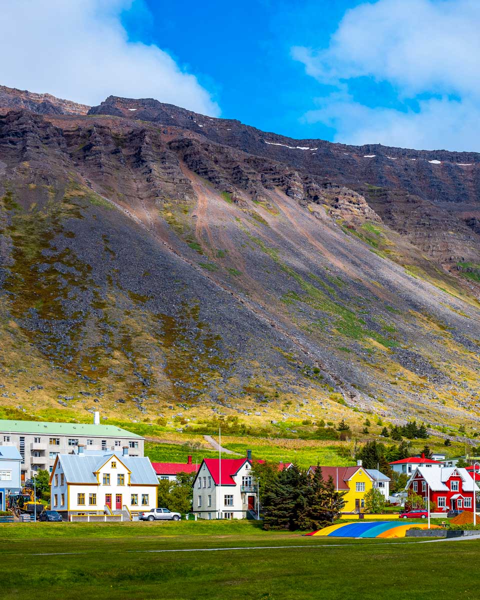 The town of Isafjordur, Iceland (1)