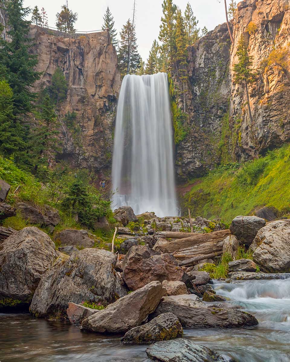 Tumalo Falls seen near Bend Oregon 1