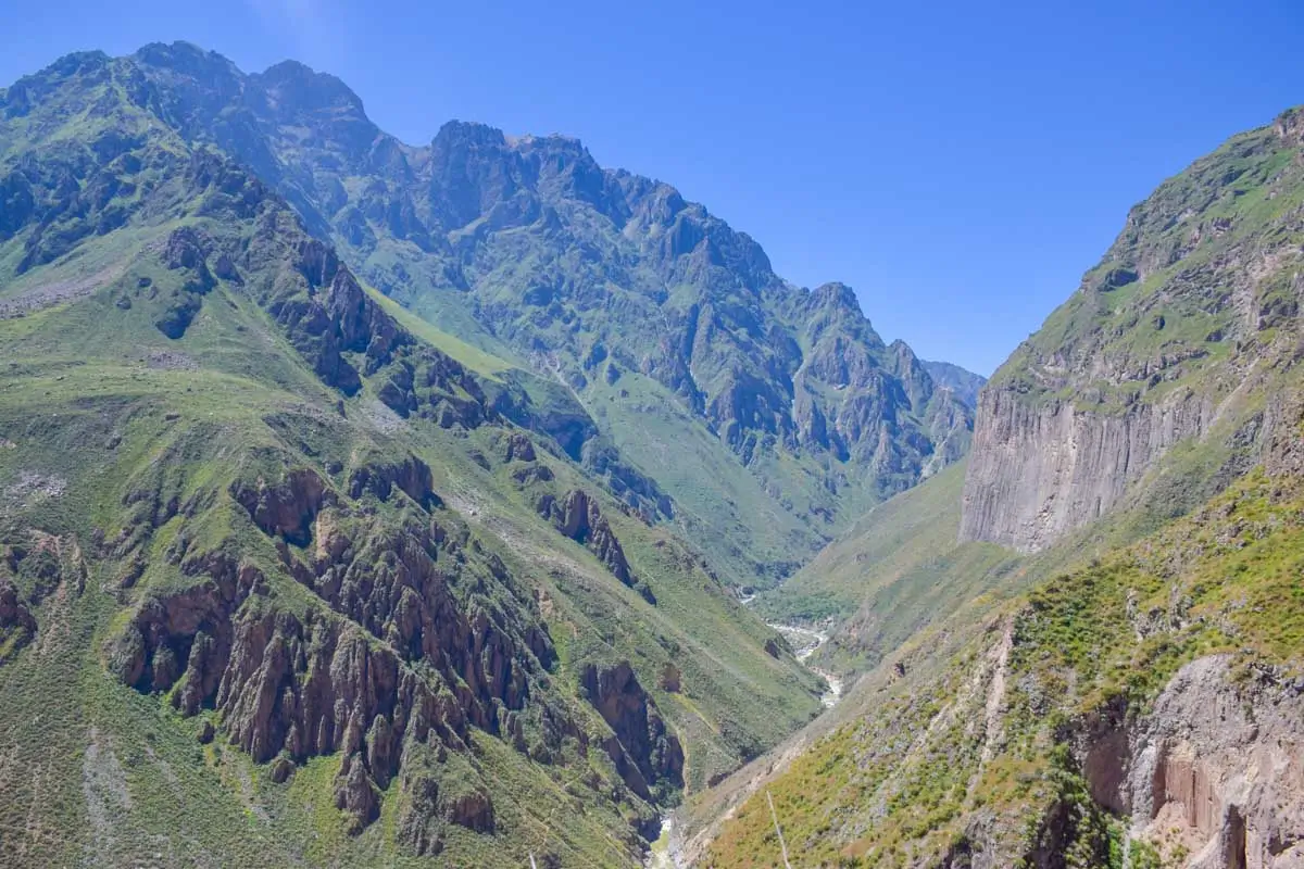 View of Colca Canyon near Arequipa, Peru 1