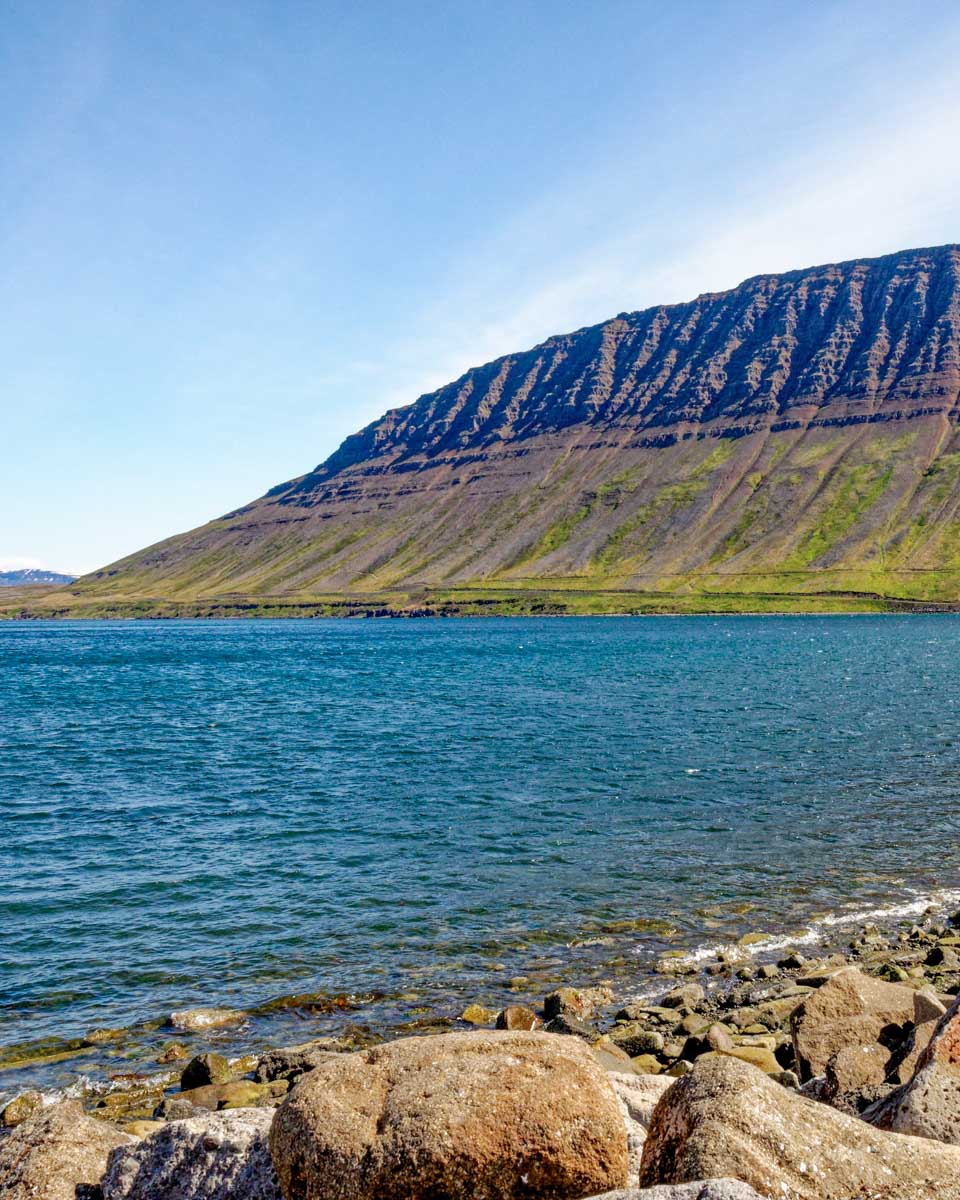 View of westfjord in Isafjordur, Iceland (2)