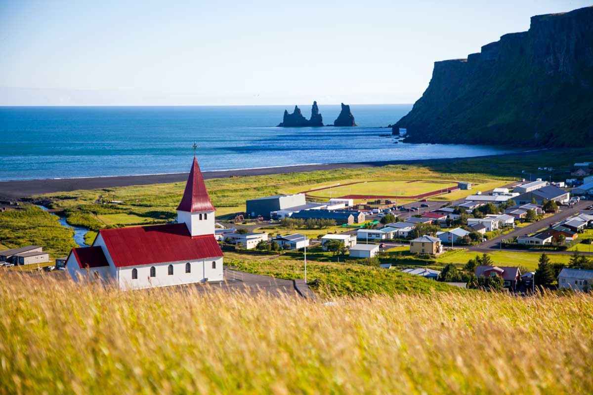 Vík í Mýrdal Church in Vik Iceland