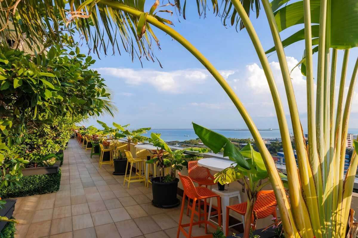 Zen Rooftop Bar in Darwin Australia