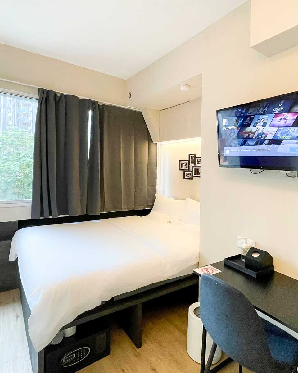 guest rooom in ST Signature Tanjong Pagar