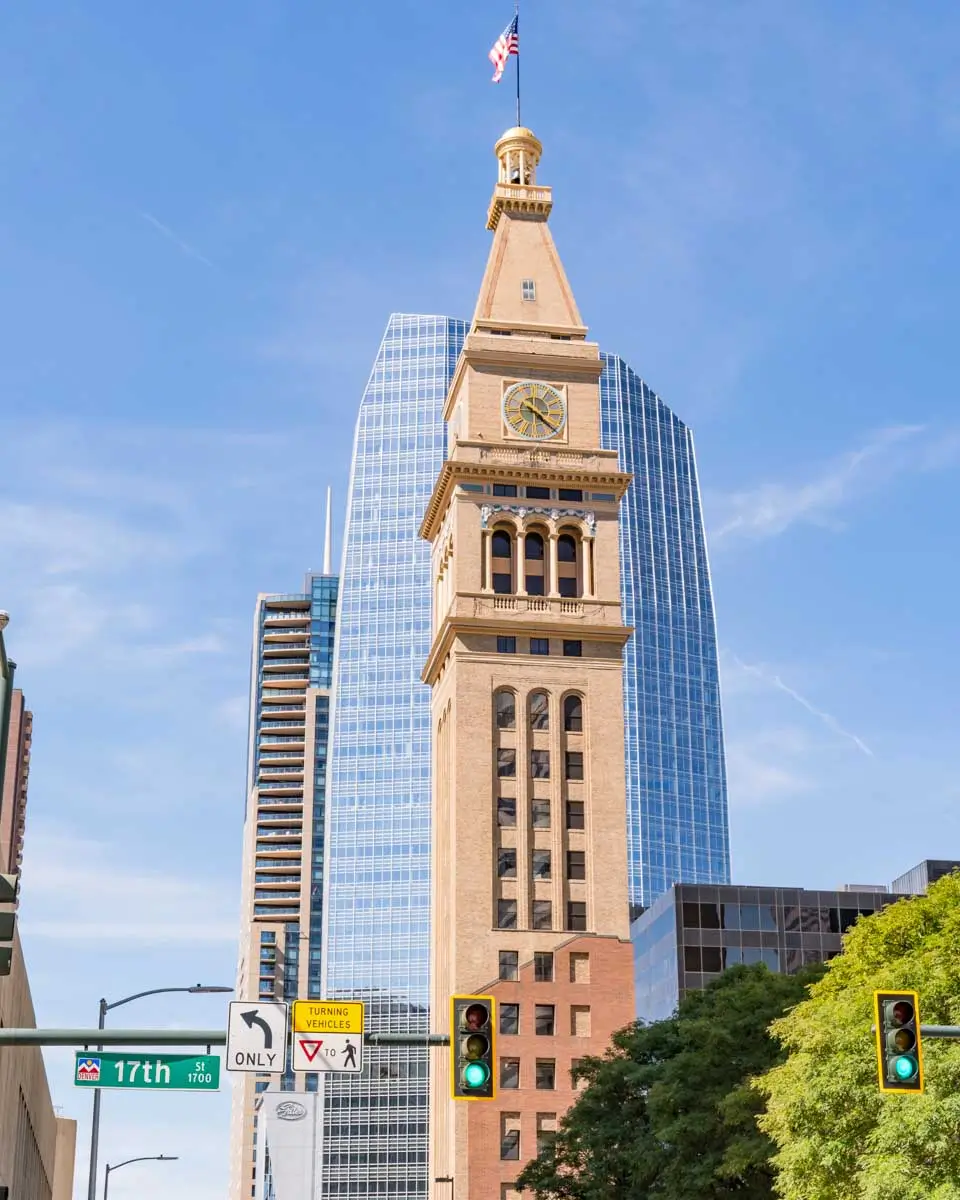 910 Daniels & Fisher Clock Tower in Denver Colorado