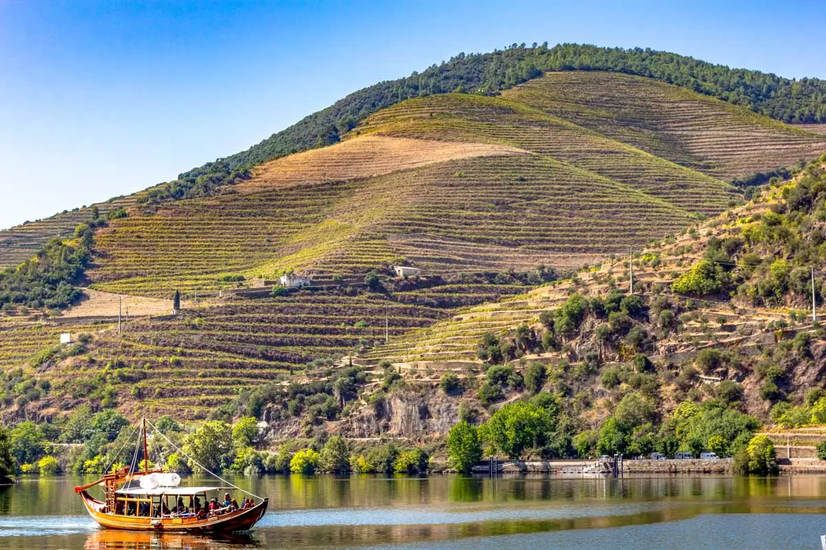 A Douro RIver cruise seen on a tour from Porto Portugal (1)