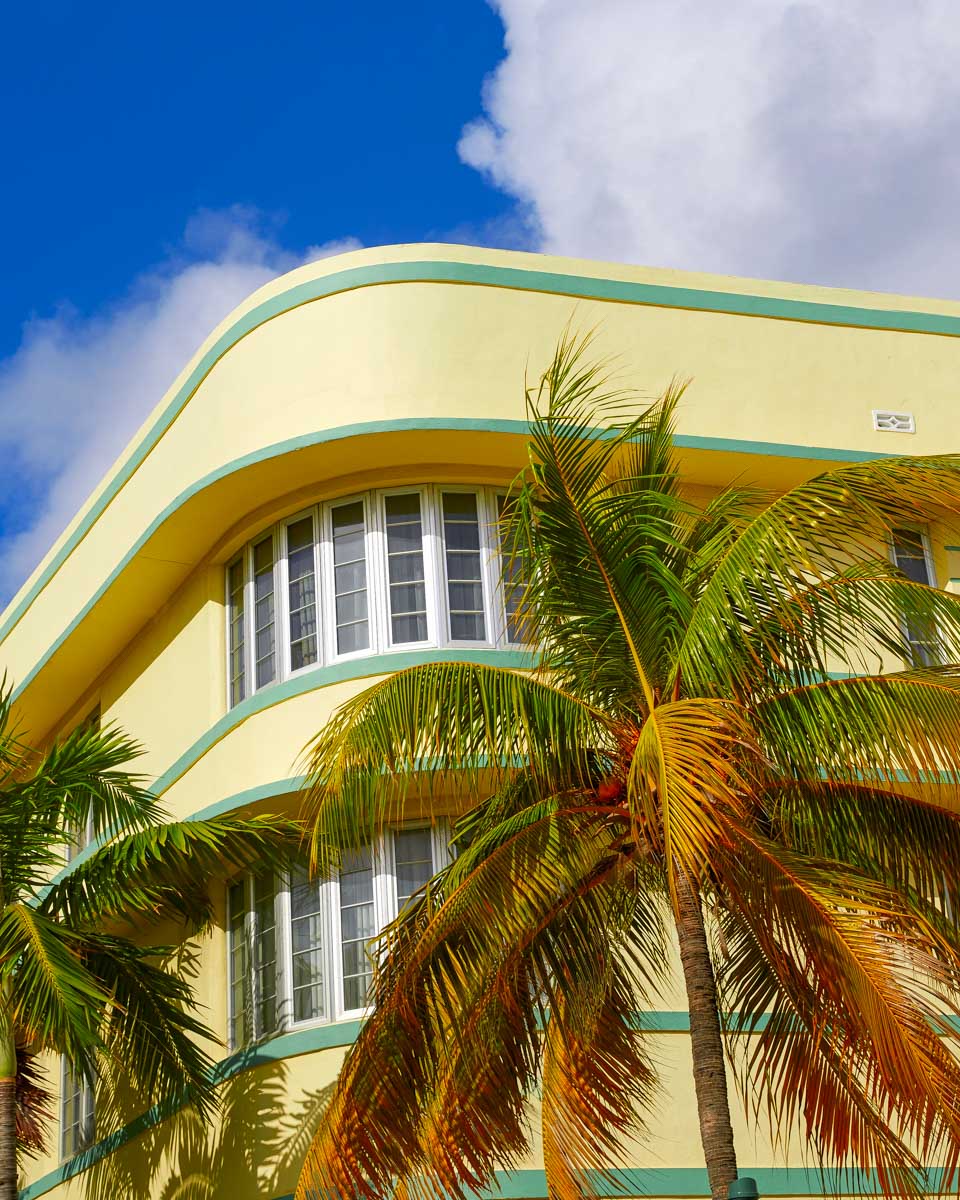 A building seen on the Art Deco walking tour in Miami Florida United States
