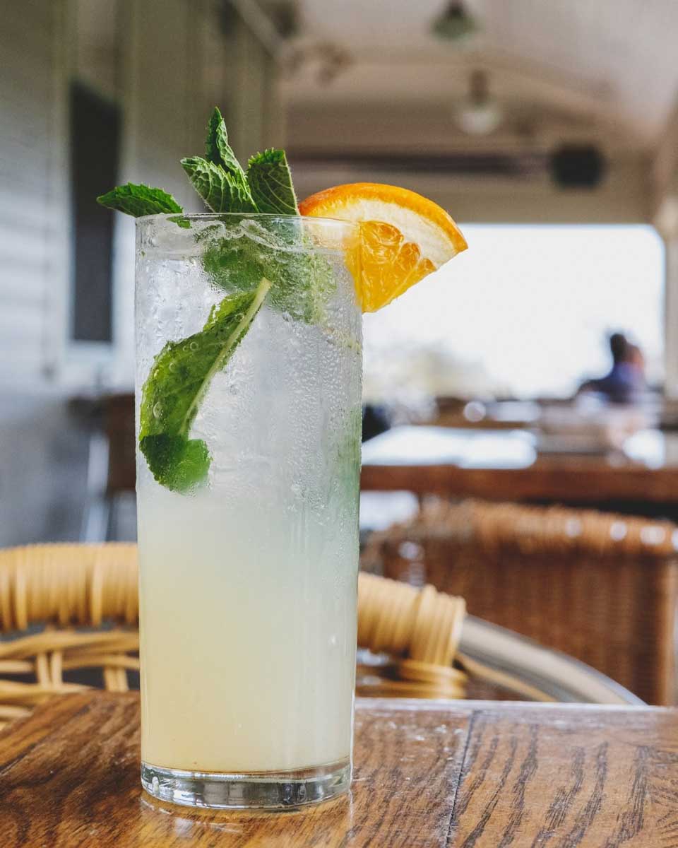 A cocktail drank at Chautauqua Dining Hall in Boulder