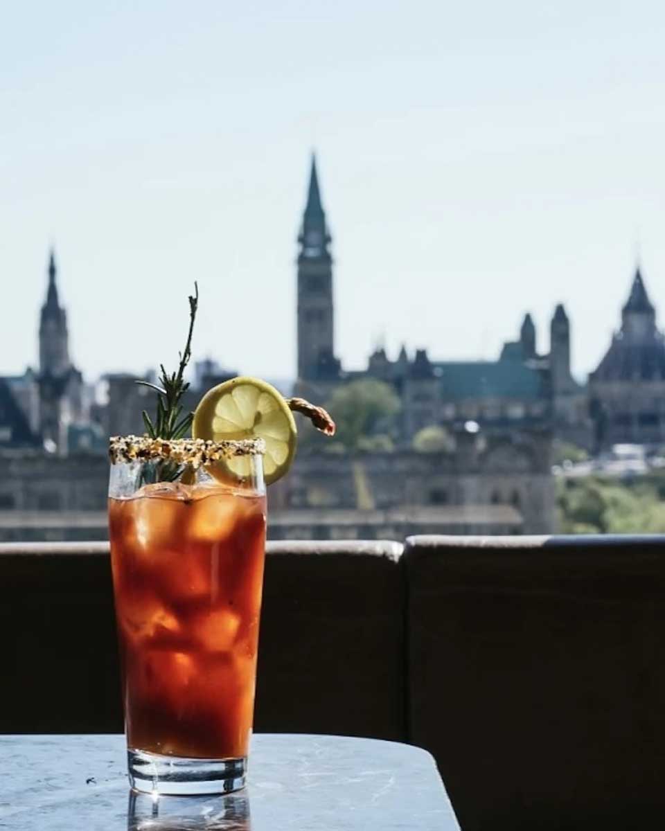 A drink with a view at Copper Spirits and Sights in Ottawa copy