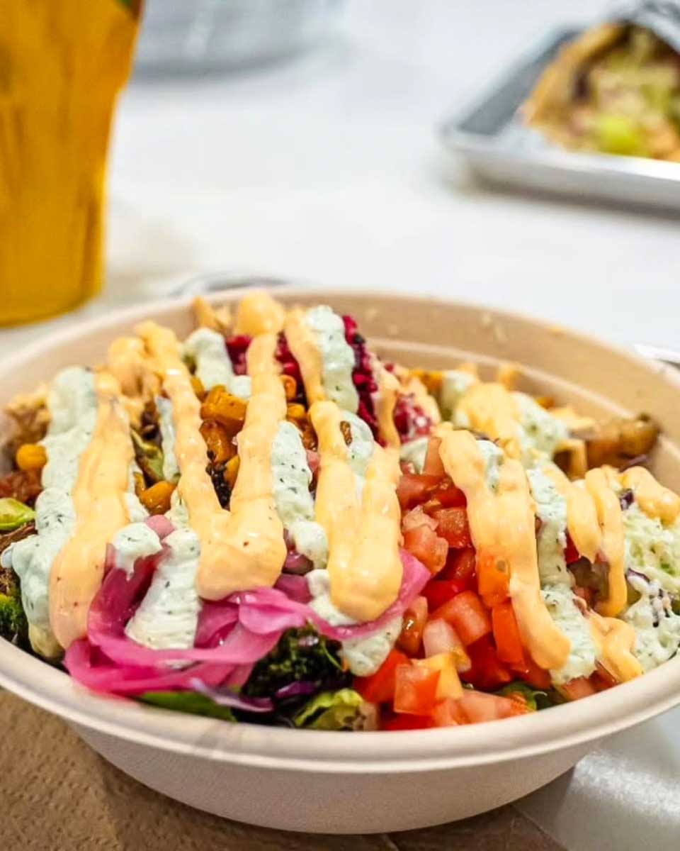 A healthy bowl eaten for lunch at Pirho Grill in Ottawa 2