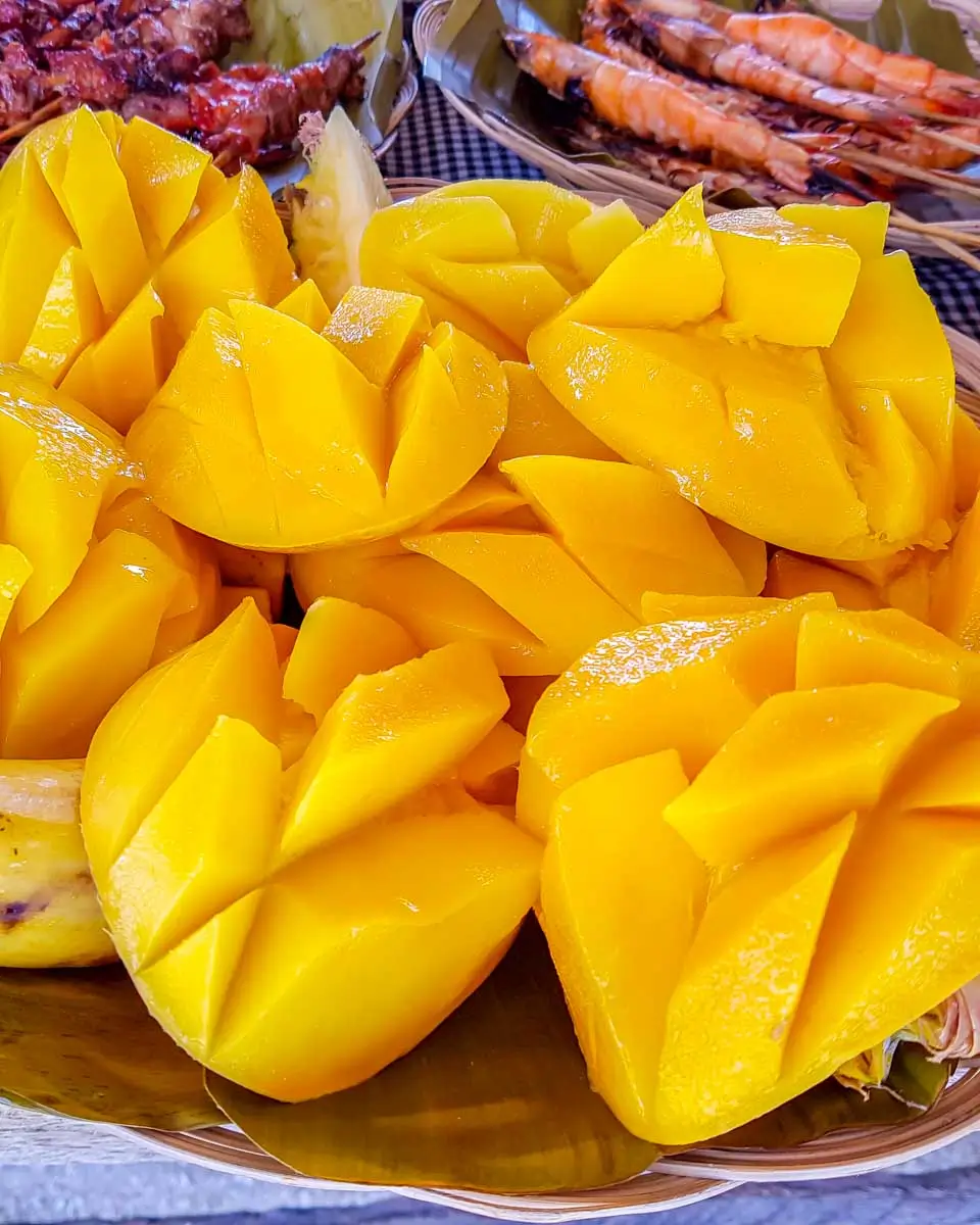 A mango in Guimaras Philippines