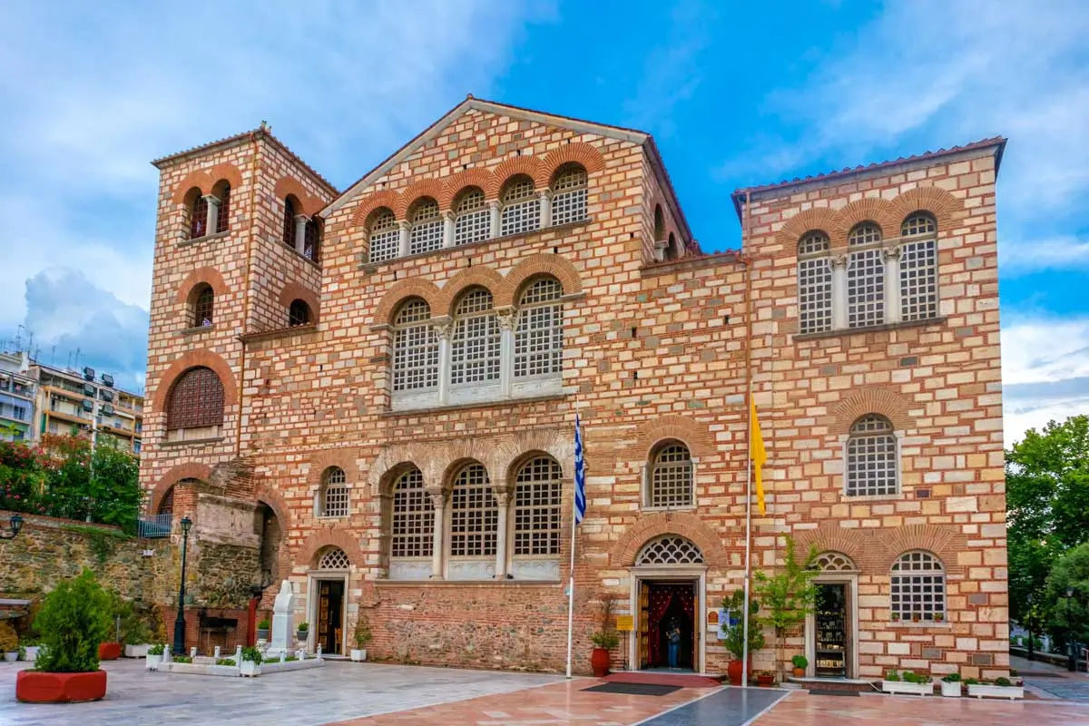 Agios Dimitrios (Saint Dimitrios) church in Thessaloniki Greece