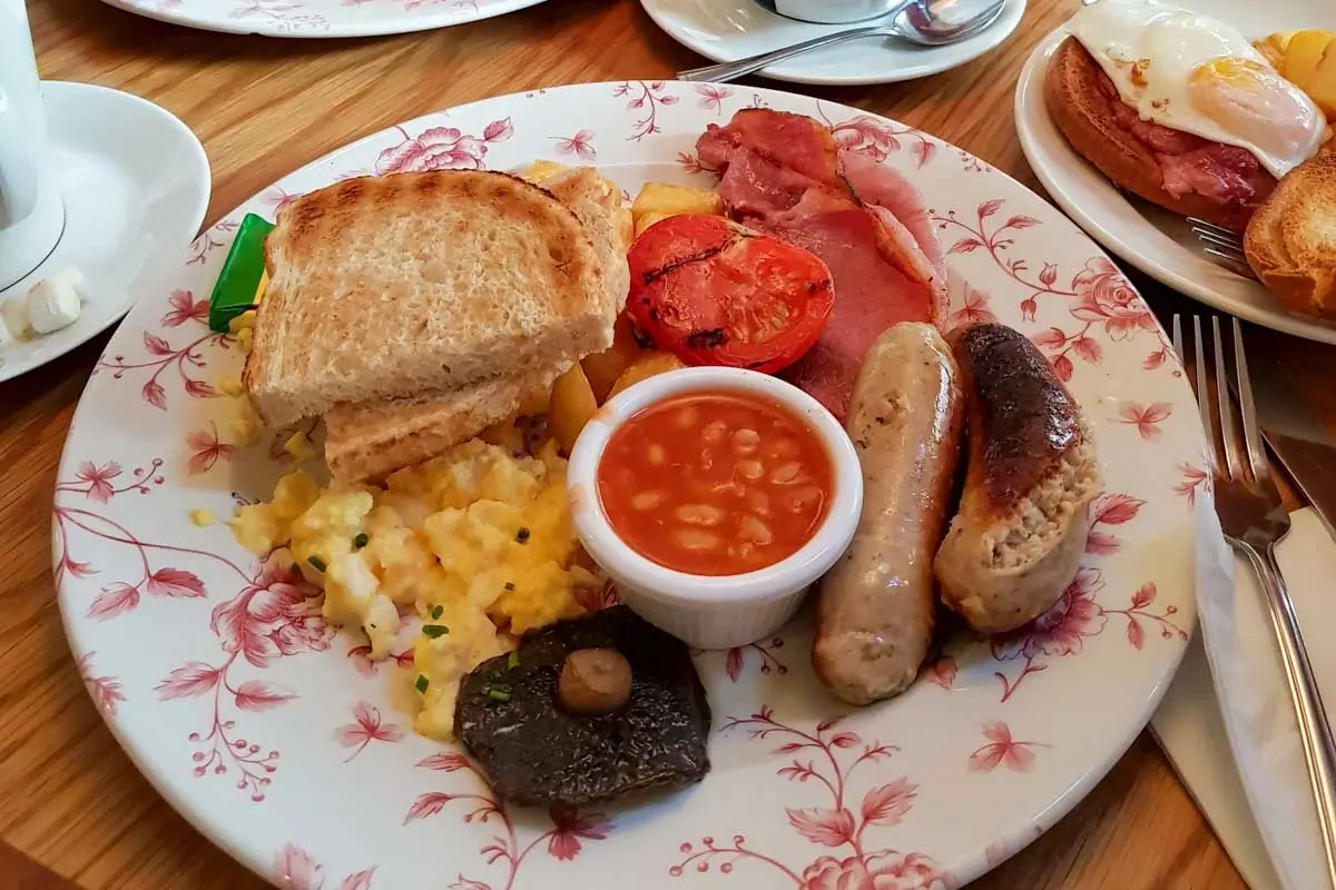 An-English-breakfast-eaten-in-Rovaniemi, Finland 2