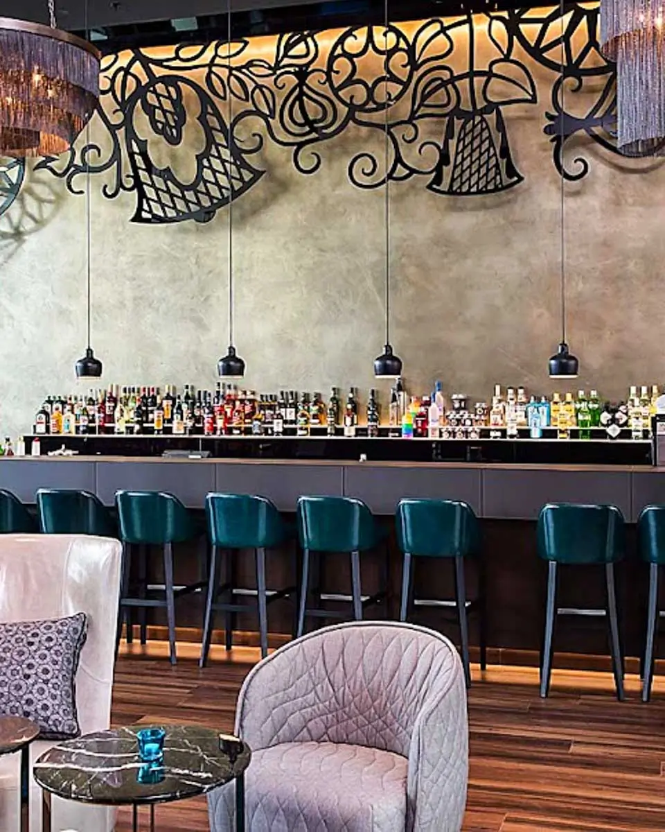 Bar at Motel One Wien-Hauptbahnhof in Vienna