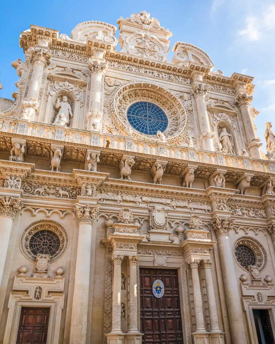 Basilica di Santa Croce in Lecce Italy 1