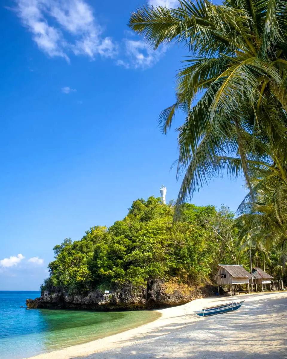 Beach close to Jordan on Guimaras Philippines