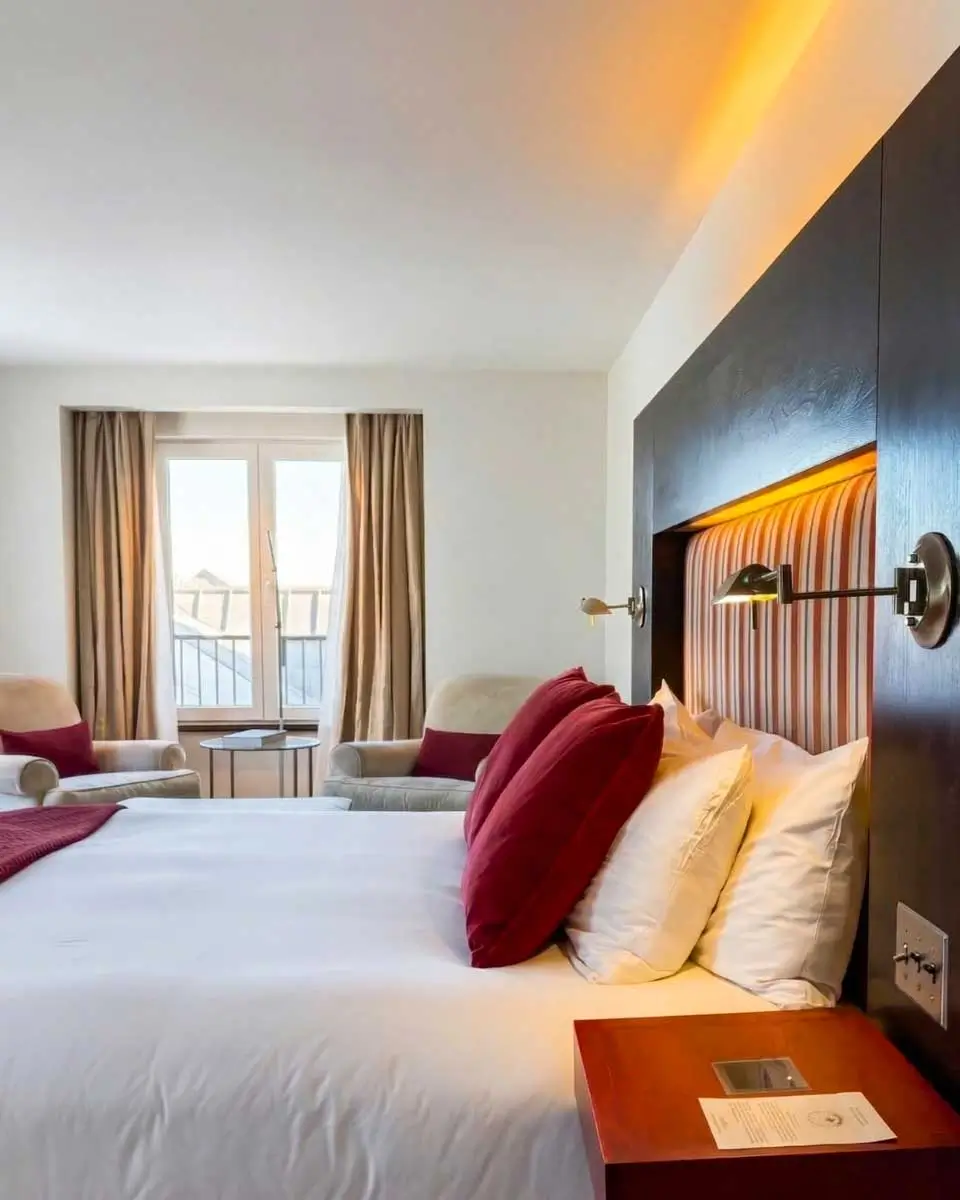 Bedroom at Auberge Saint-Antoine Quebec City
