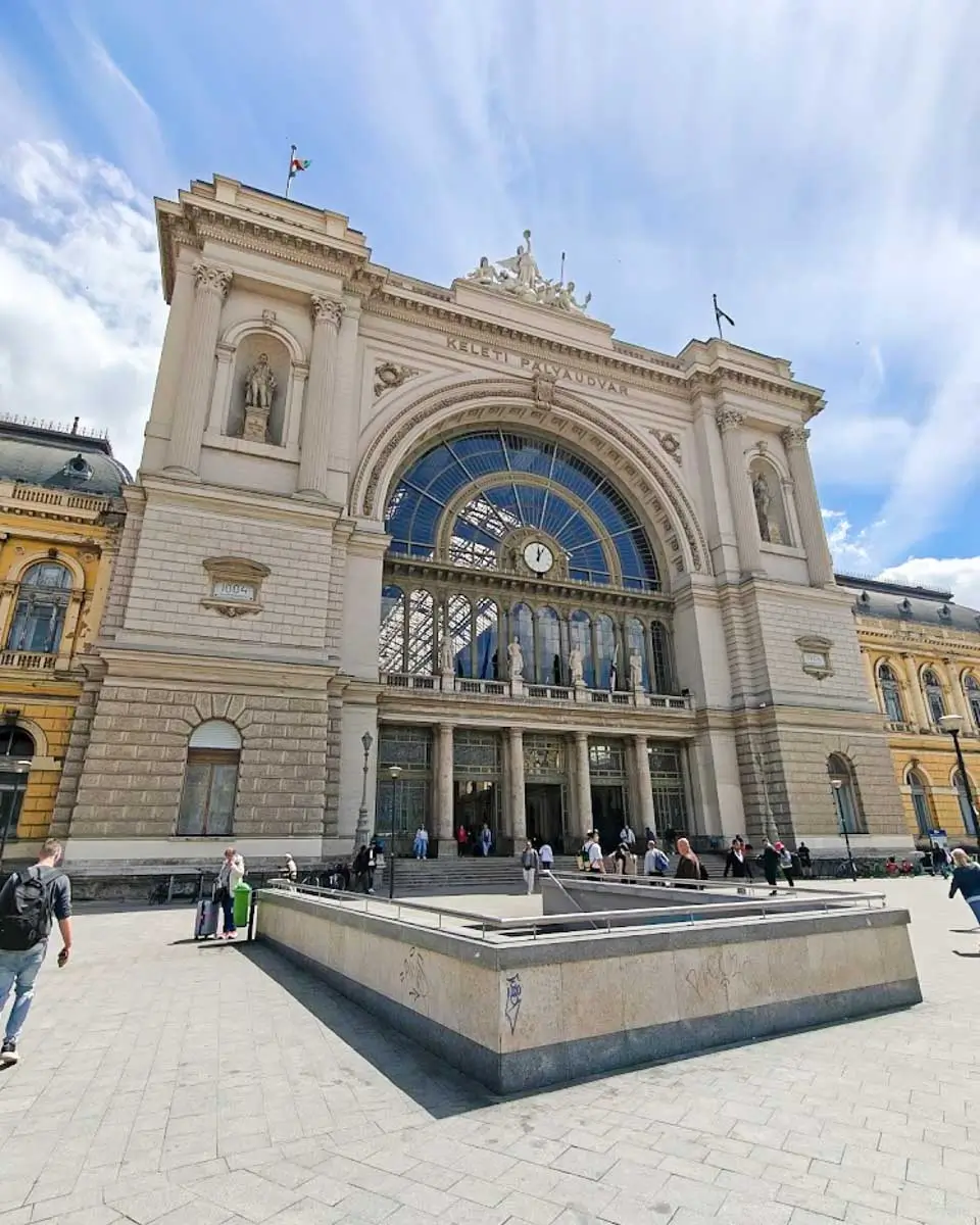 Budapest railway terminal