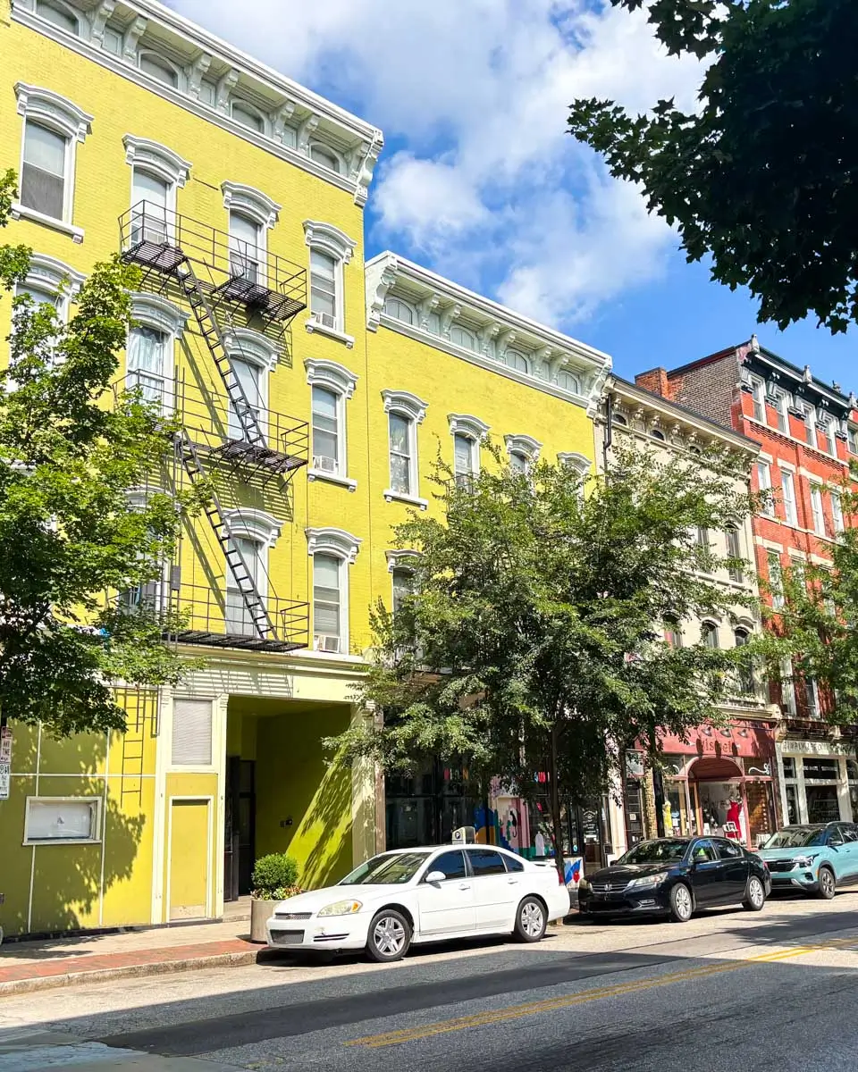 Buildings spotted in Over the Rhine Neighborhood - Cincinnati