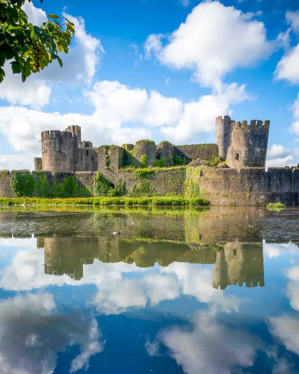 Caerphilly Castle seen on a tour from Cardiff Wales (1)