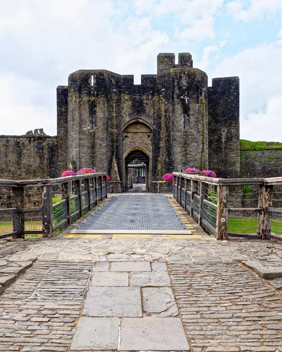 Caerphilly Castle seen on a tour from Cardiff Wales (2)