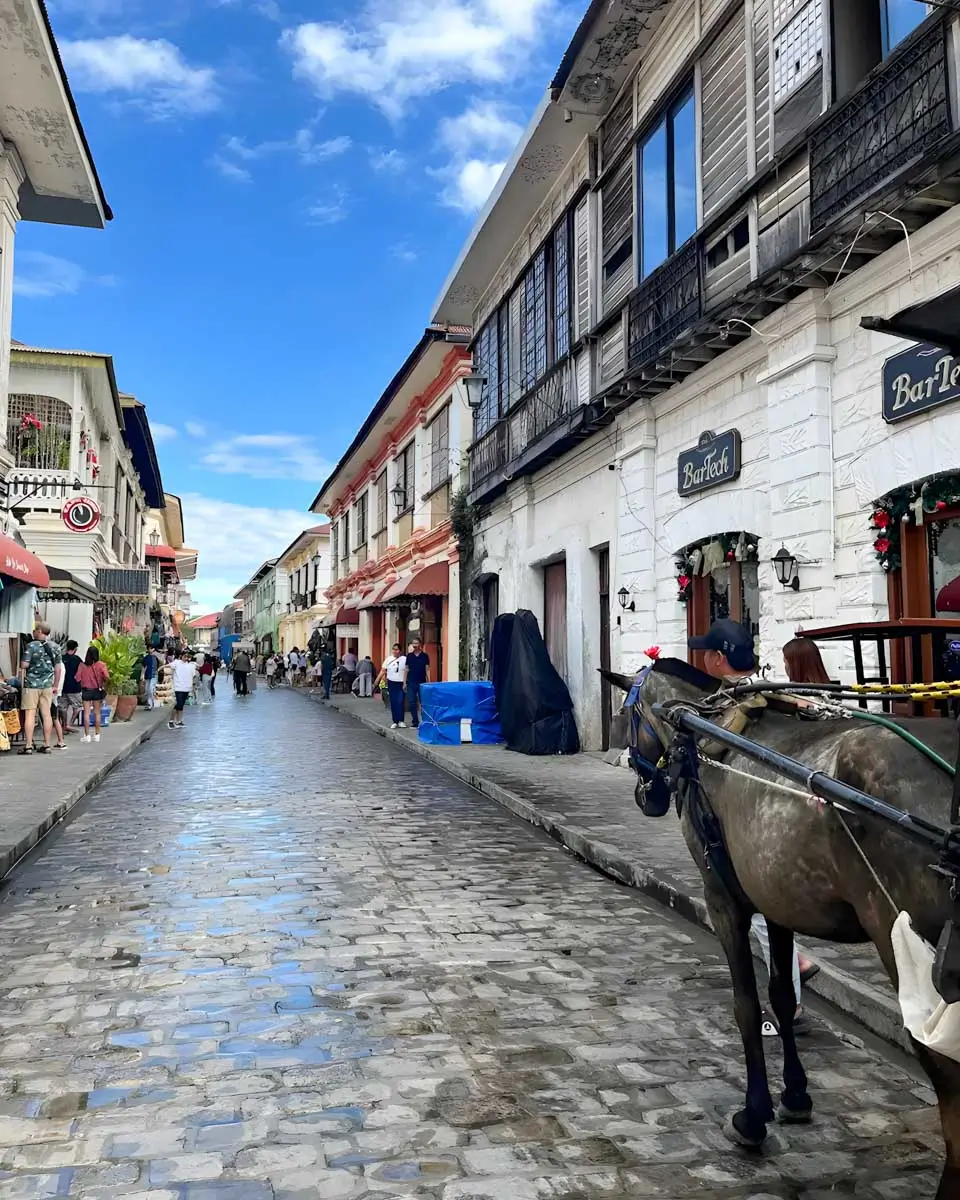 Calle Crisologo in Vigan City, Ilocos Sur, Philippines (1)